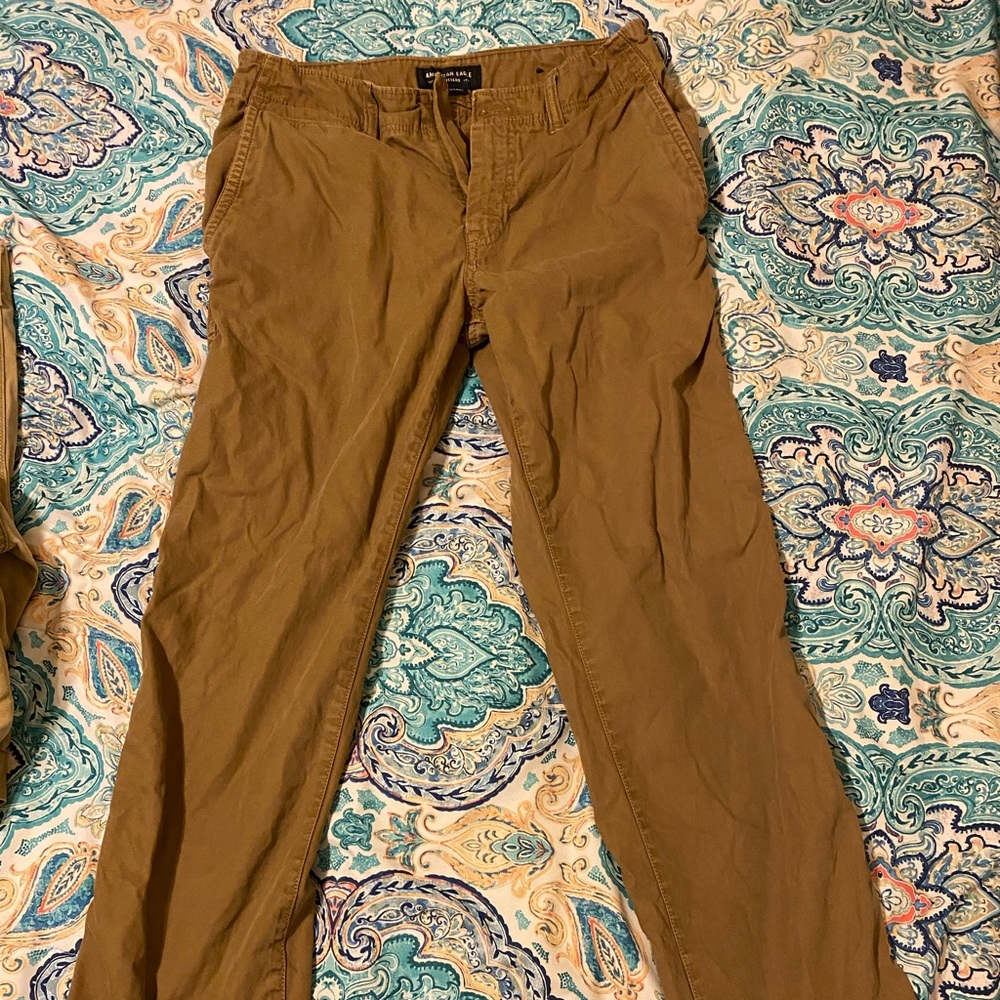 29/32 Dark Tan Pants - American Eagle